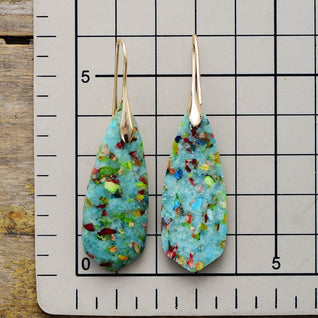 Blue Jasper Balancing Earrings for Perfect Harmony