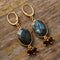 Dazzling Labradorite Enchanted Earrings