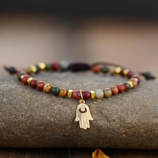 Friendship Bracelet with Energy Beads