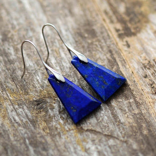 Indigo Lapis Energy Earcuffs – Elegant Jewelry for Slim Vitality
